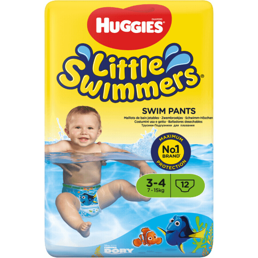 Shop Huggies® Kleine Schwimmer 3/4 12 Stück Huggies® Kleine Schwimmer 3/4 12 Stück