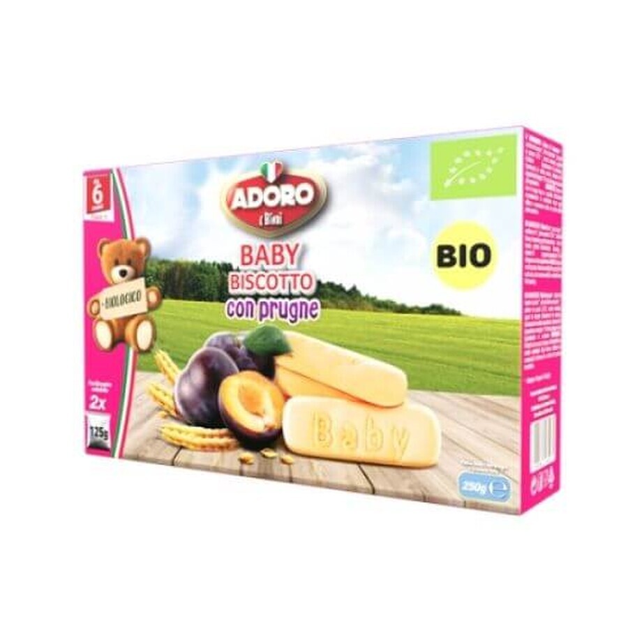 Comprar Galletas de ciruela, +6 meses, 2x125g, Adoro Galletas de ciruela, +6 meses, 2x125g, Adoro