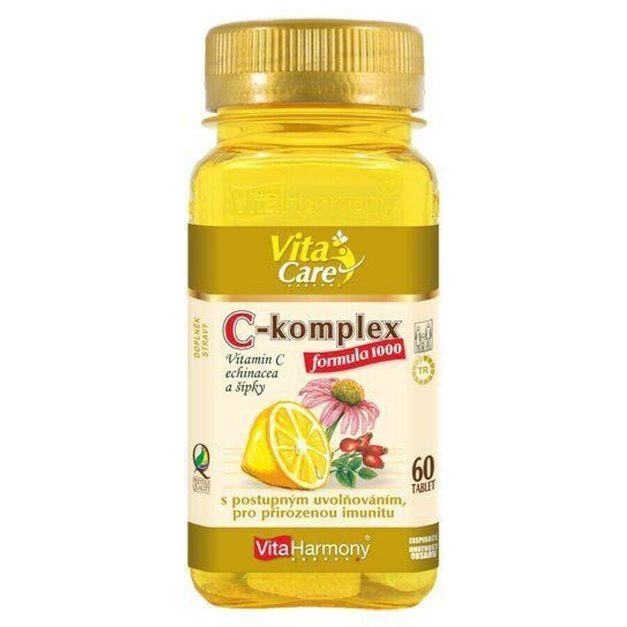 VitaHarmony C-complex 1000 mg + echinacea + lenticchie 60 compresse