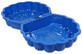 Star plus Sandpit pool Clamshell blue 2 pcs