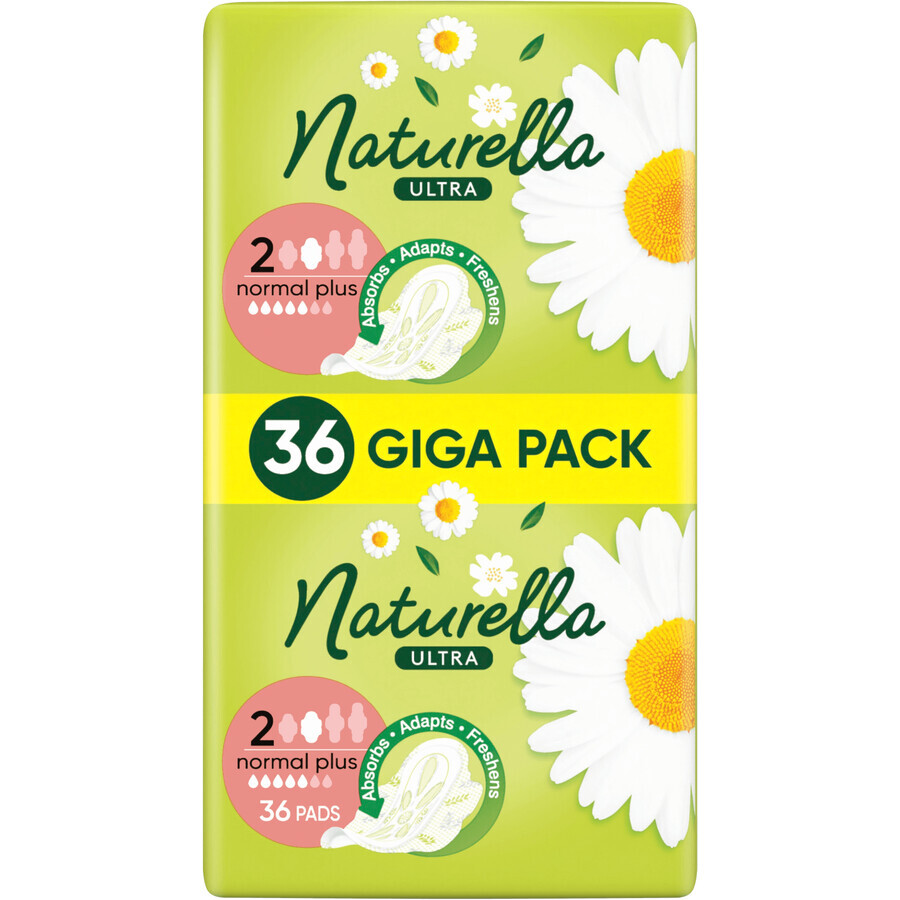 Cumpără Șervețele sanitare Naturella Ultra Normal Plus cu aripi 36 buc Șervețele sanitare Naturella Ultra Normal Plus cu aripi 36 buc
