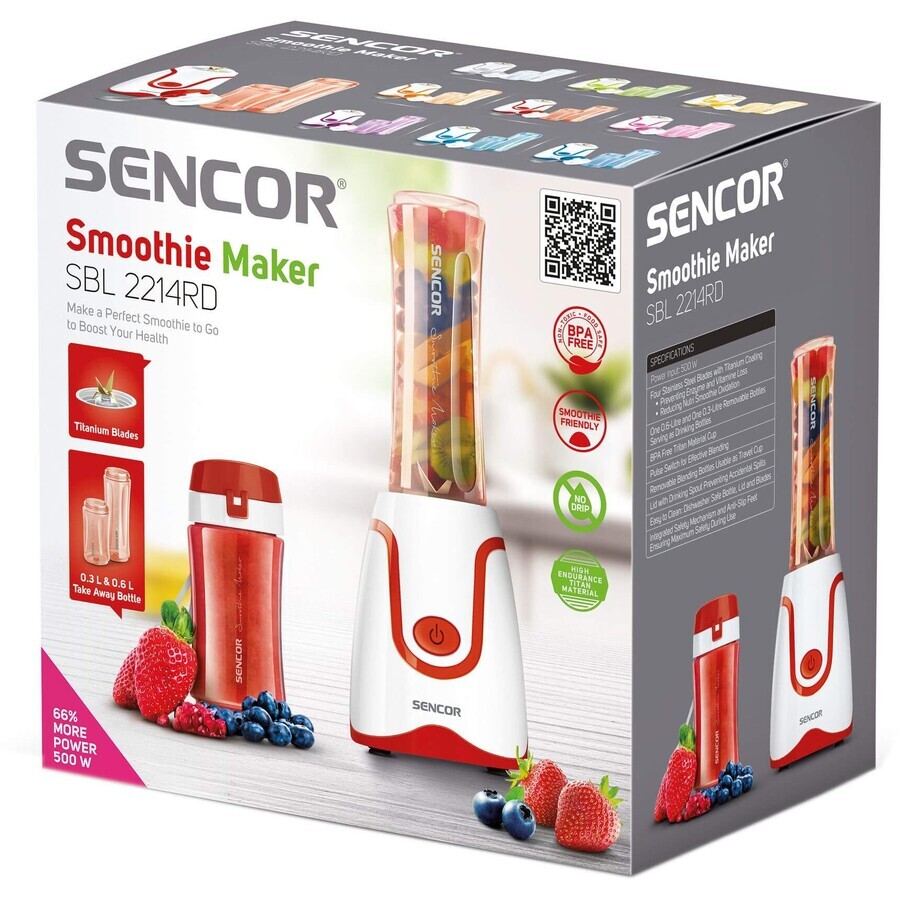 Batidora Sencor SBL 2214RD