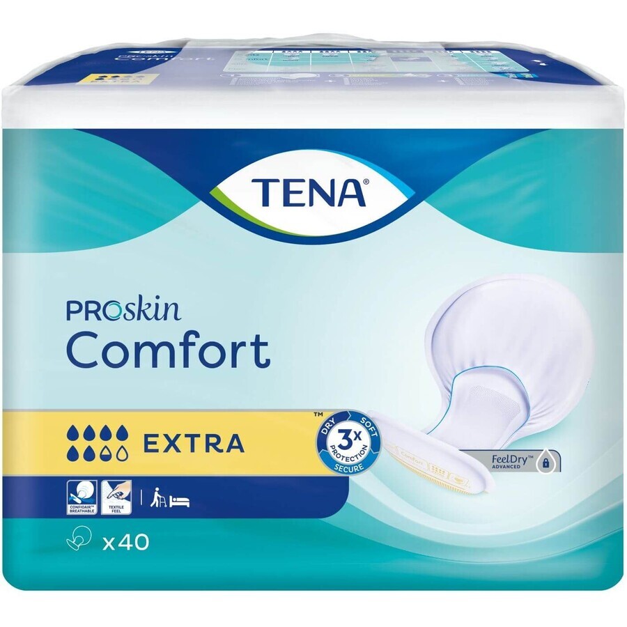 Tena Comfort Extra Extra Insertable Diapers 40 pcs