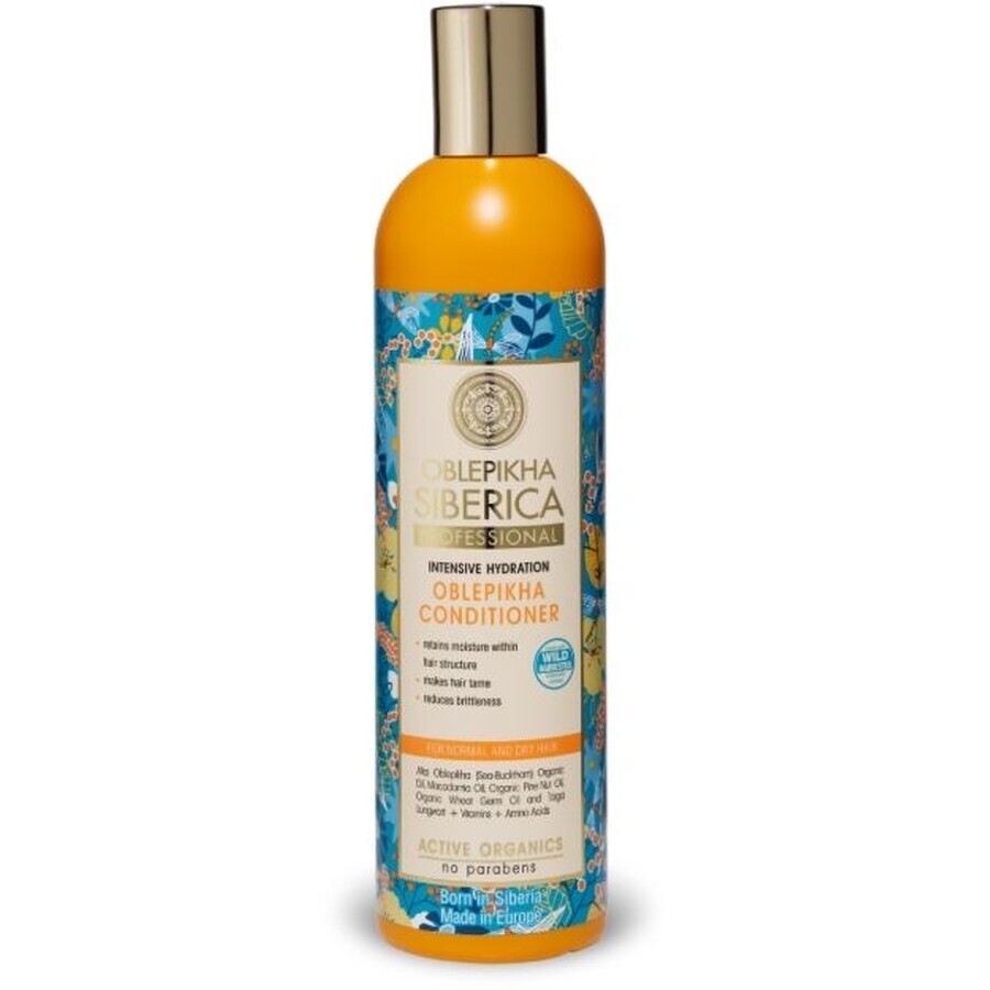 Natura Siberica Sea Buckthorn Balm for normal and dry hair - Intense moisturizing 400 ml