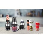 Concept Făcător de smoothie + tocător + râșniță 700W negru Concept Făcător de smoothie + tocător + râșniță 700W negru