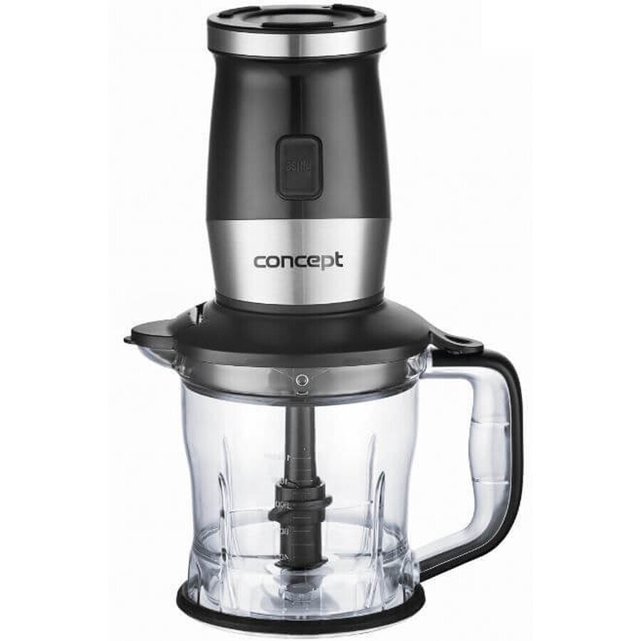 Concept Făcător de smoothie + tocător + râșniță 700W negru