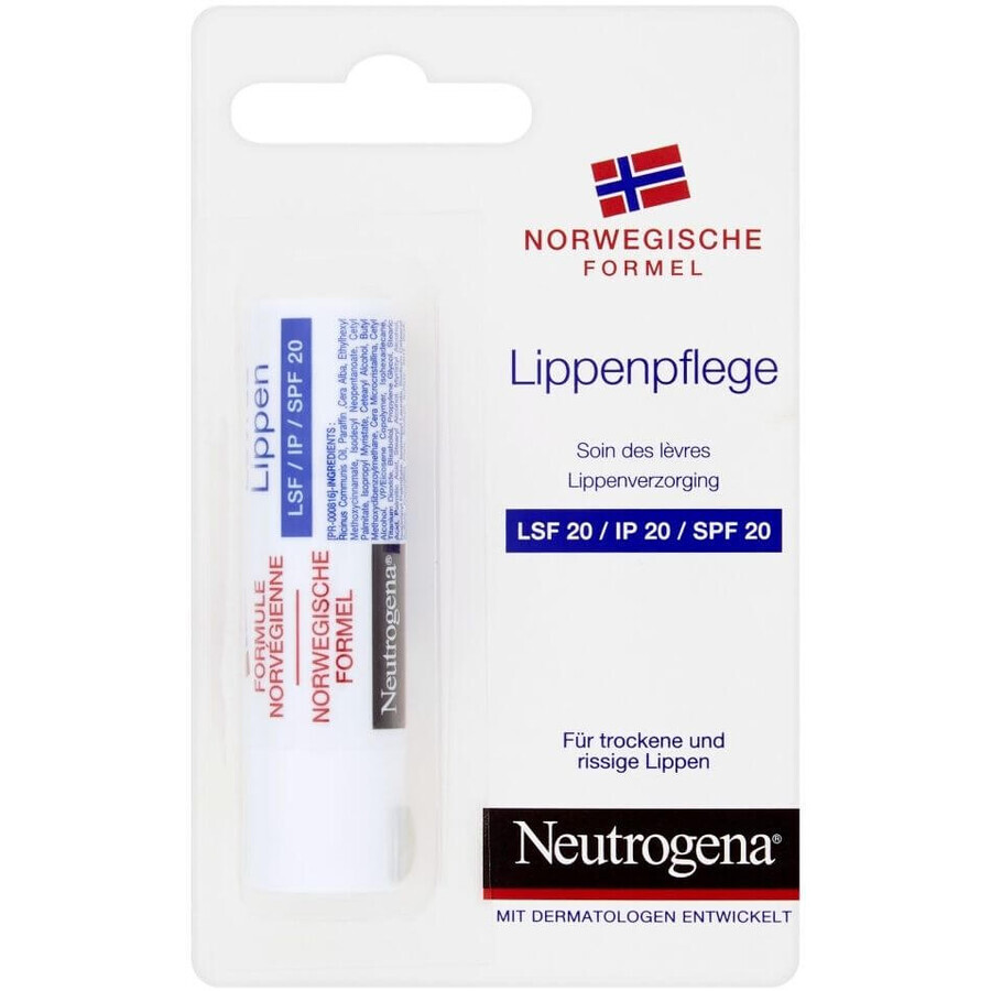 Winkel op Neutrogena Lippenbalsem SPF 20, 4,8 g Neutrogena Lippenbalsem SPF 20, 4,8 g