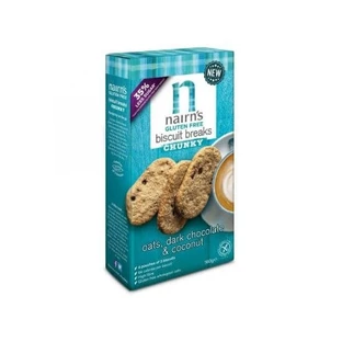Galletas de avena con coco y chocolate negro sin gluten, 160 g, Nairns