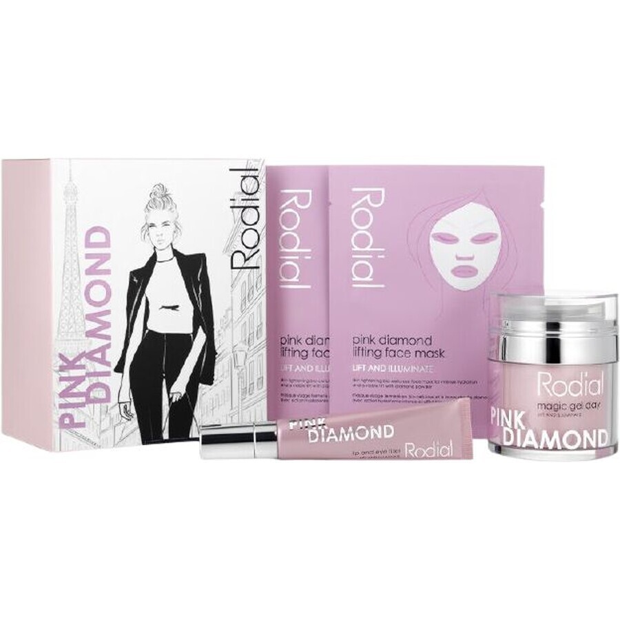 Rodial Pink Diamond set cadeau anti-rides 4 pièces