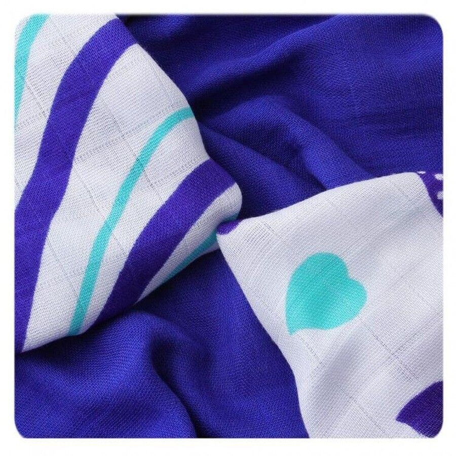 Acquista Xkko BMB 30 x 30 cm Hearts&Waves Ocean Blue MIX 9 pz. Xkko BMB 30 x 30 cm Hearts&Waves Ocean Blue MIX 9 pz.