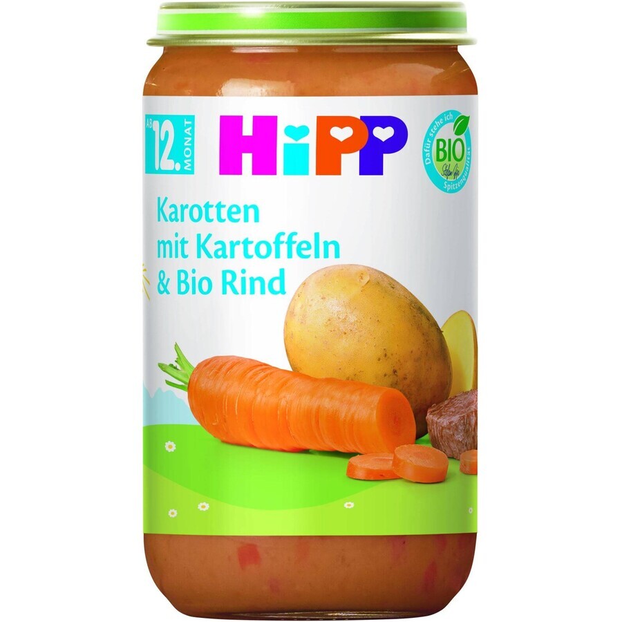 HiPP Organic Mixed Vegetables with Beef 250 g