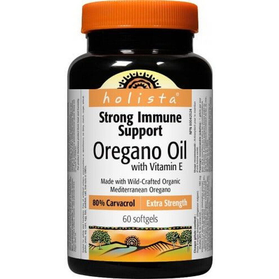 Webber Naturals Oregano oil 80% softgel capsules 60 softgel capsules