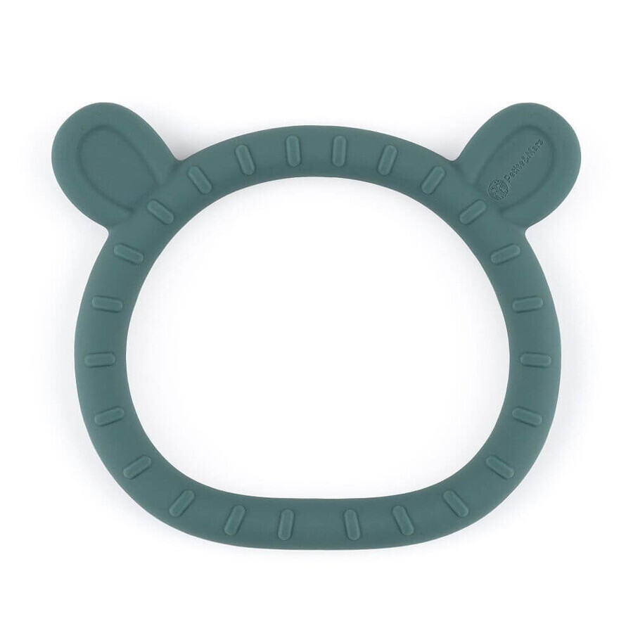 Petite&Mars Mordedor de silicona Teddy Teddy Misty Green 0m+