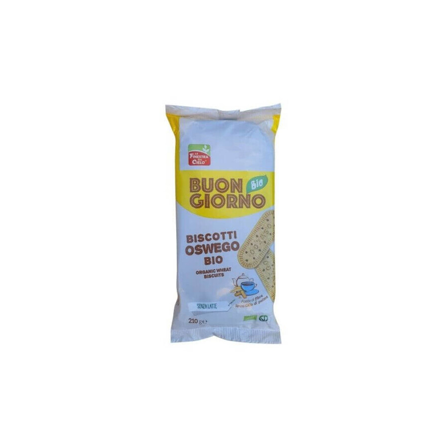 Galletas de trigo Bunogiorno Eco, 210 g, La Finestra Sul Cielo