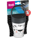 Taza LOVI con pajita Salt&Pepper JUNIOR 250 ml Taza LOVI con pajita Salt&Pepper JUNIOR 250 ml