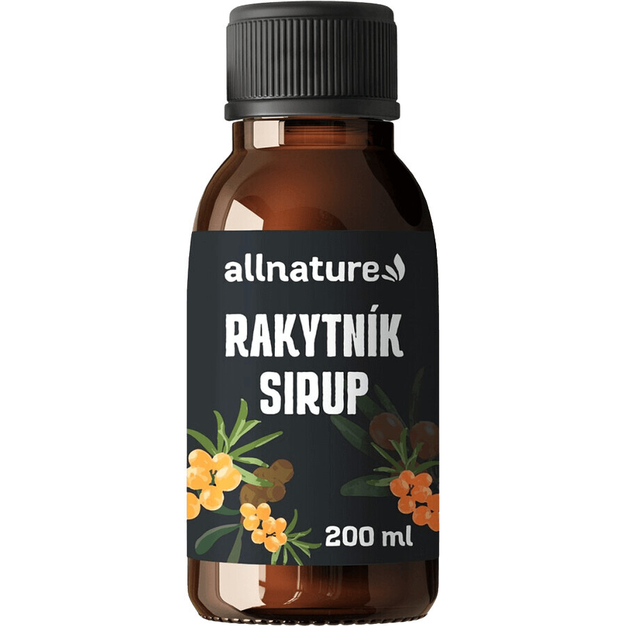 Allnature sea buckthorn syrup 200 ml