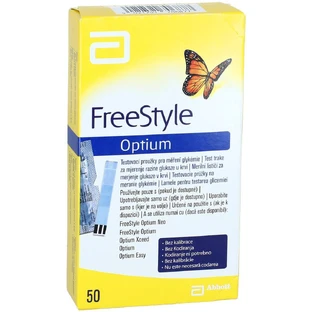 Abbott FreeStyle Optium Teststreifen 50 Stück