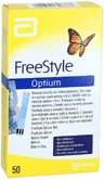 Abbott FreeStyle Optium teststrips 50 stuks