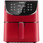 Cosori CP158-AF freidora digital premium de aire caliente roja de 5,5 litros Cosori CP158-AF freidora digital premium de aire caliente roja de 5,5 litros