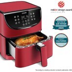 Cosori CP158-AF freidora digital premium de aire caliente roja de 5,5 litros Cosori CP158-AF freidora digital premium de aire caliente roja de 5,5 litros