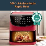 Cosori CP158-AF freidora digital premium de aire caliente roja de 5,5 litros Cosori CP158-AF freidora digital premium de aire caliente roja de 5,5 litros