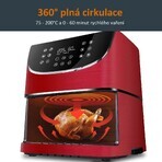 Cosori CP158-AF freidora digital premium de aire caliente roja de 5,5 litros
