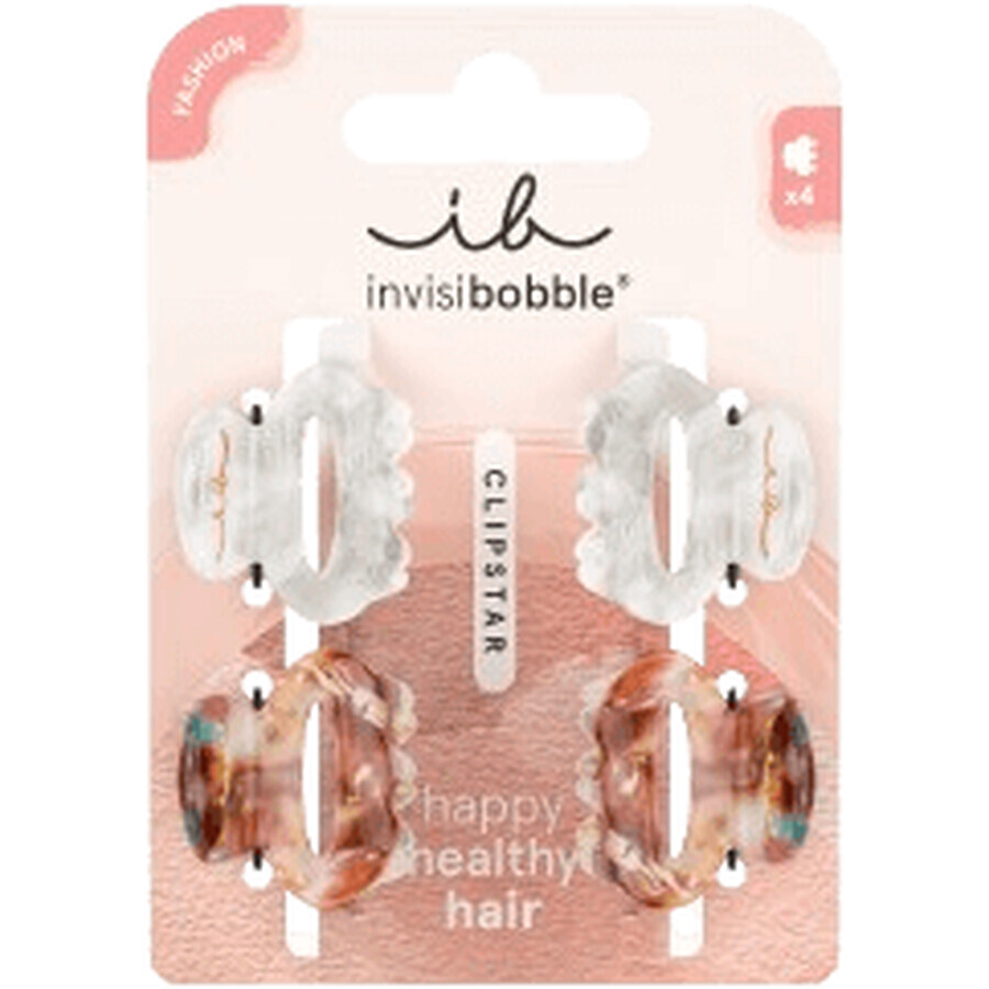 Invisibobble Clipstar Petit Bijoux, petites attelles, S 4 pcs