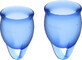 Menstrual cup Satisfyer Feel confident blue 2 pcs