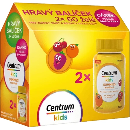 Centrum Kids Multifruit Gummies, 2 x 60 pack
