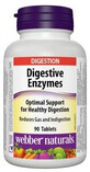 Webber Naturals Digestive Enzyme 90 tablets