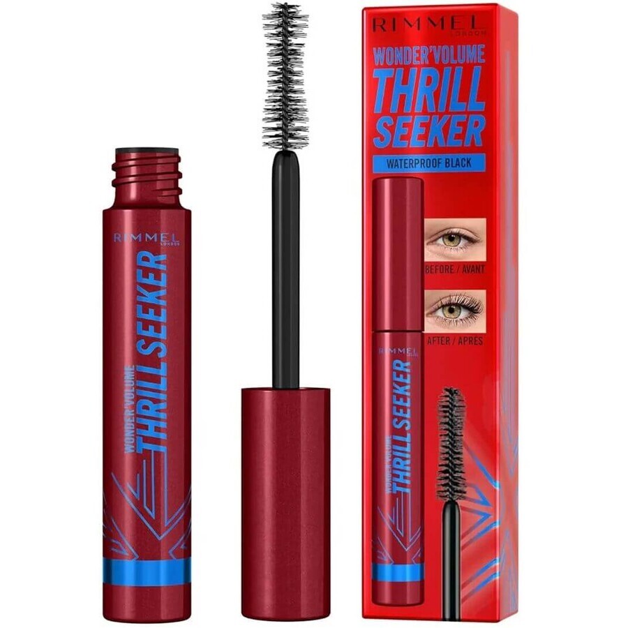 Rimmel London Wonder Volume Thrill Seeker Mascara nero 8 ml