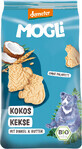 MOGLi Organic Coconut Biscuits with Demeter certification 125 g