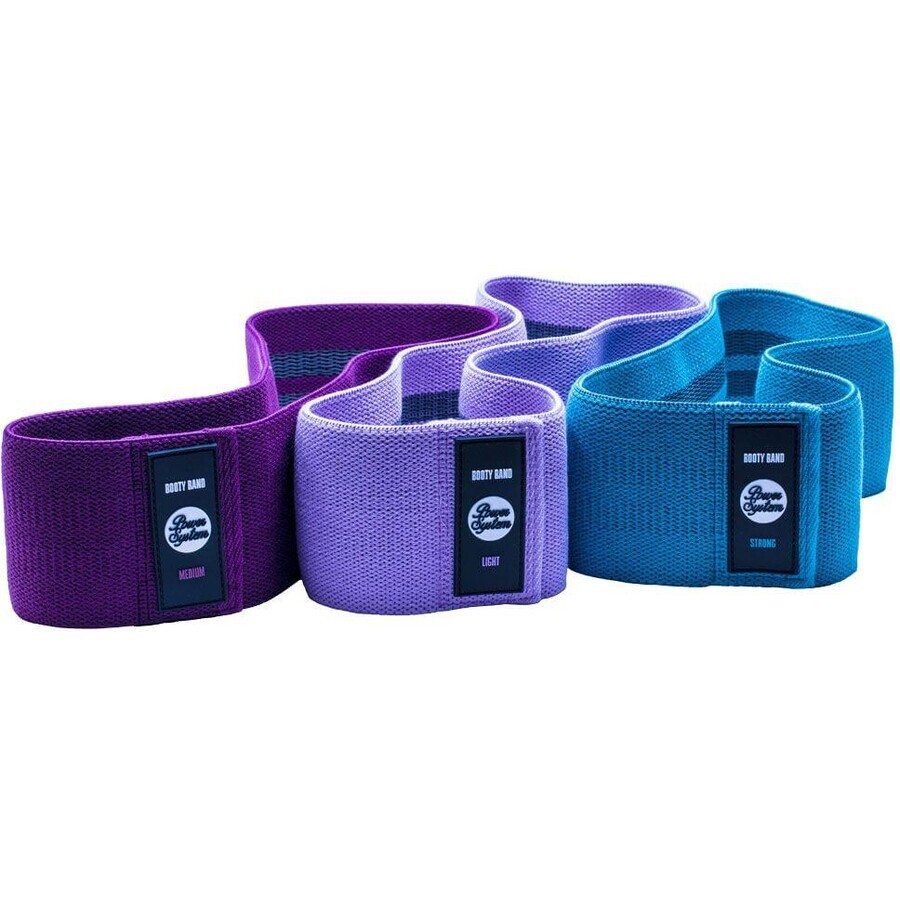 Power System Booty Band Set 3 pezzi