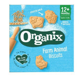 Organic biscuits animalute Goodies, +12 months, 100 g, Organix