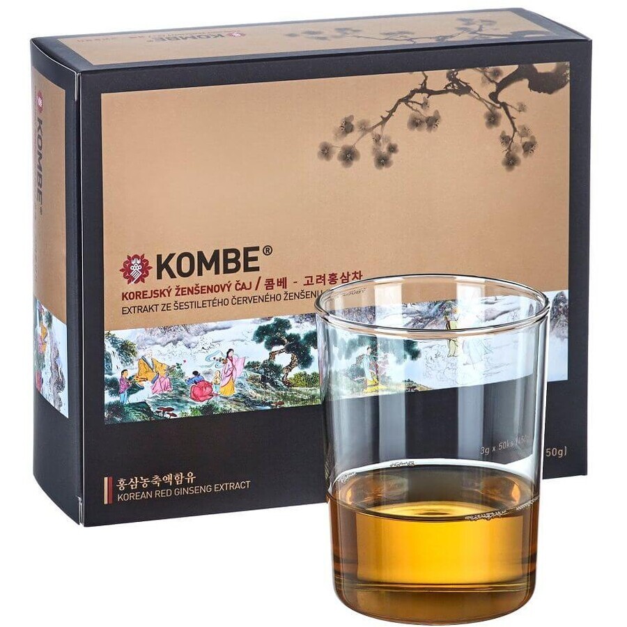 Kombe Koreaanse ginseng thee. 50