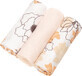 T-Tomi BIO Bamboo Diapers Flowers 3 pcs