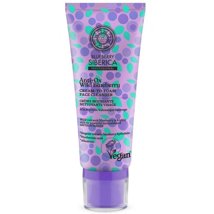 Anti-OX Foaming Cleansing Cream with Wild Blueberry 100 ml