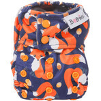 Bobánek Couches lavables pour nouveau-né AIO, boutons-pression - Fox Forest Bobánek Couches lavables pour nouveau-né AIO, boutons-pression - Fox Forest