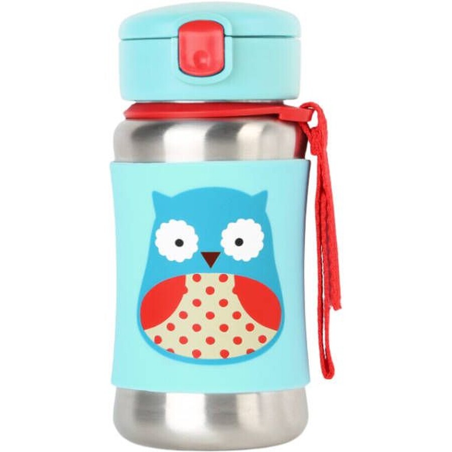 Winkel op Skip Hop Zoo Roestvrij Stalen Waterfles - Uil 12m+ 350ml Skip Hop Zoo Roestvrij Stalen Waterfles - Uil 12m+ 350ml