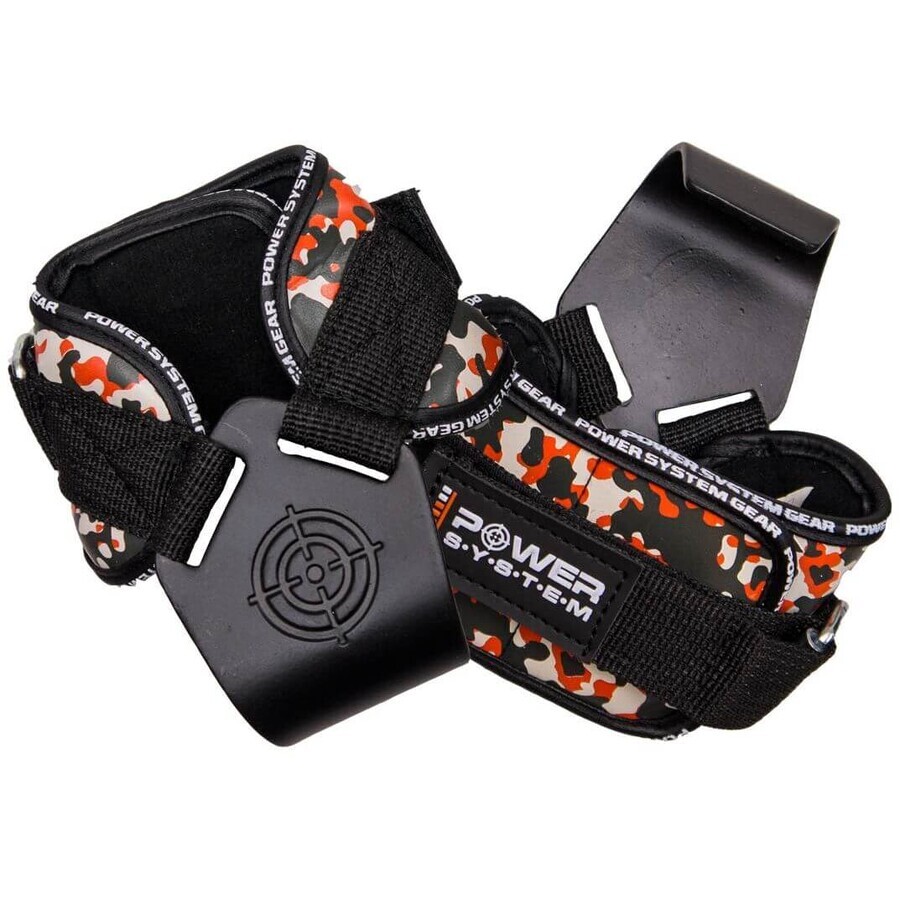 Power System Power Hooks Power Hooks Camo, black/orange, size. L, 2 pcs