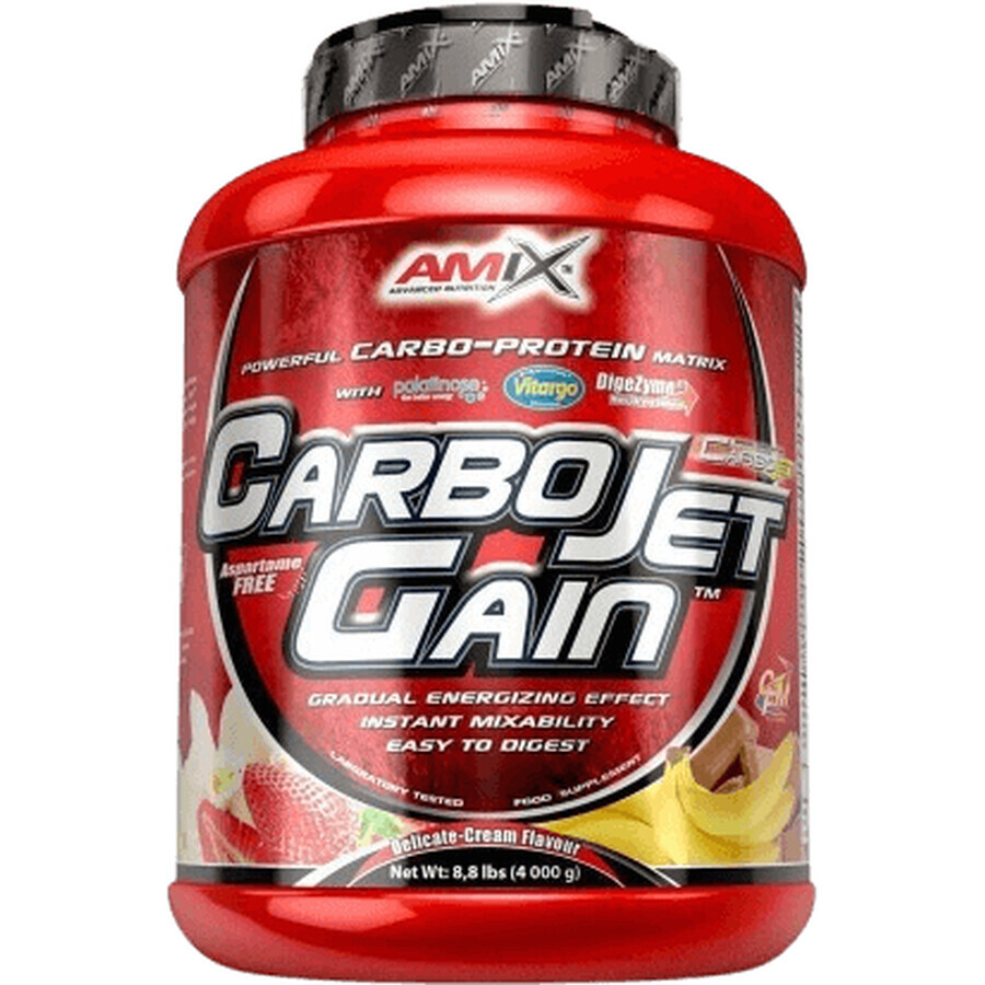 Amix CarboJet Gain, Banaan, 4000 g