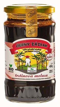 Miraculous black cane molasses + organic ß-glucan, 450 g