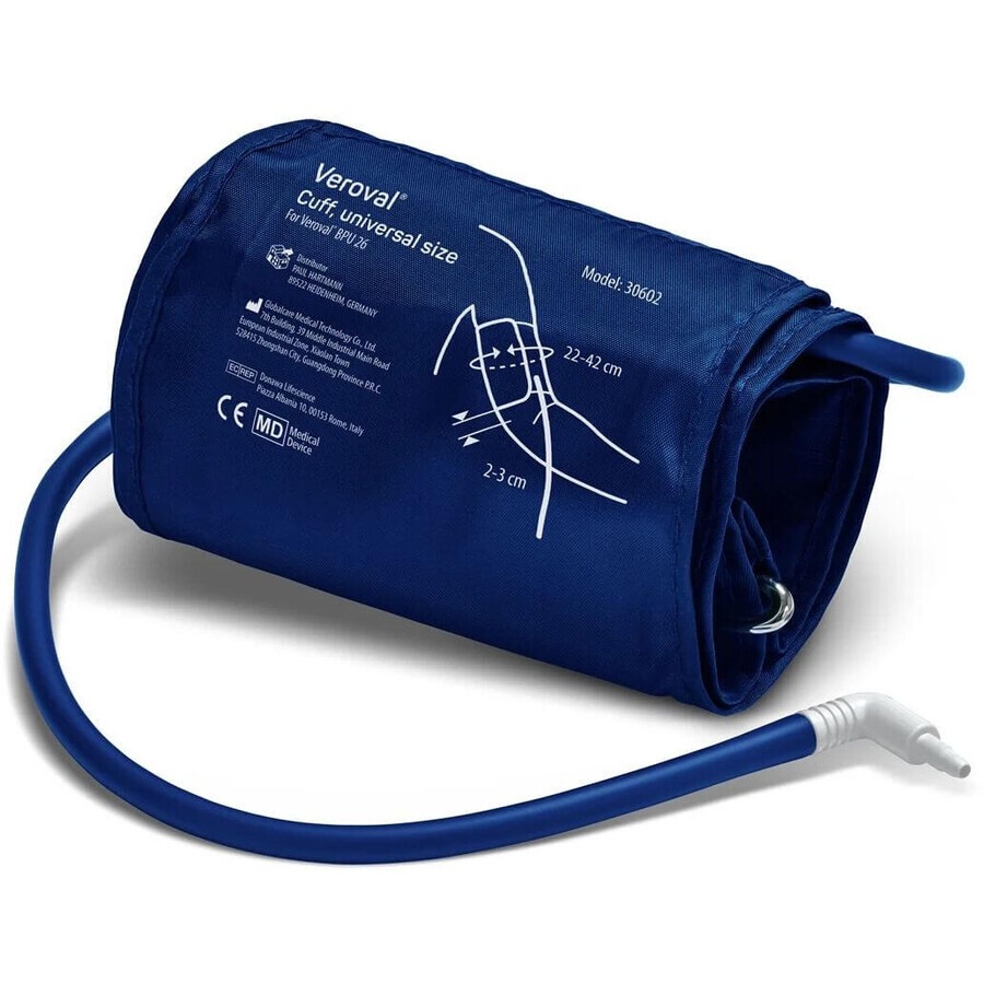 Hartmann Veroval Compact + connect BPU 26 Schulter-Blutdruckmessgerät + Netzadapter