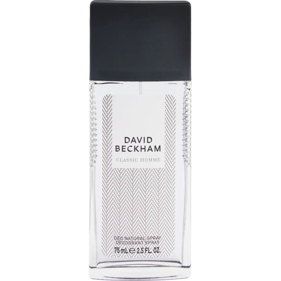 David Beckham Classic Homme deo natural spray 75 ml