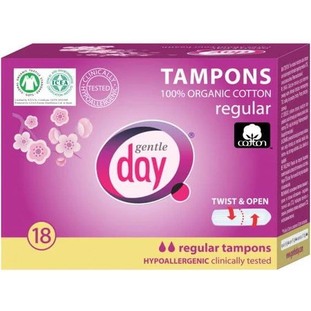 Tampons Gentle Day Regular 18 pcs