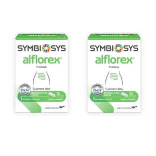 Symbiosys Alflorex, 2 x 30 capsules, Biocodex