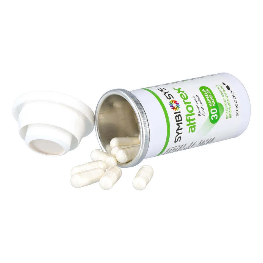 Symbiosys Alflorex, 2 x 30 capsules, Biocodex