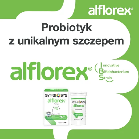 Symbiosys Alflorex, 2 x 30 capsules, Biocodex