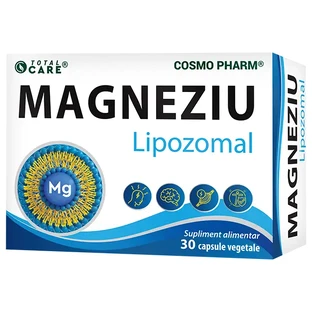 Magnesium Lipozomal, 30 vegetarian capsules, Cosmopharm