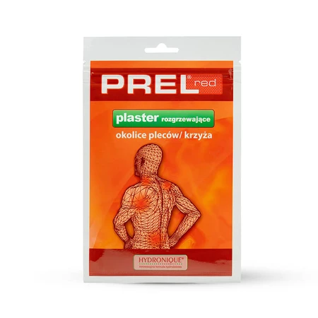 Hydronique Hydrogel-Wärmepflaster, 1 Stück, Prel Rot